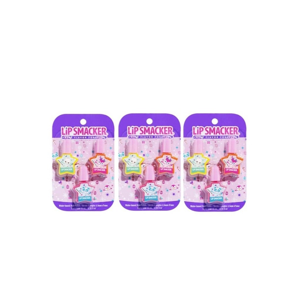 Lipsmacker Nail Polish Kids Bonnie Bell Nail Polish Trio Gift For Girls Boys A2